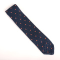 Stickerei Punkte Wolle Dreieck Skinny Custom Knit Tie